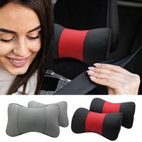 Car Neck Support Pillow 2pcs Soft And Supportive Neck And Head Support Breathable And Comfortable Cervical Spine Protection