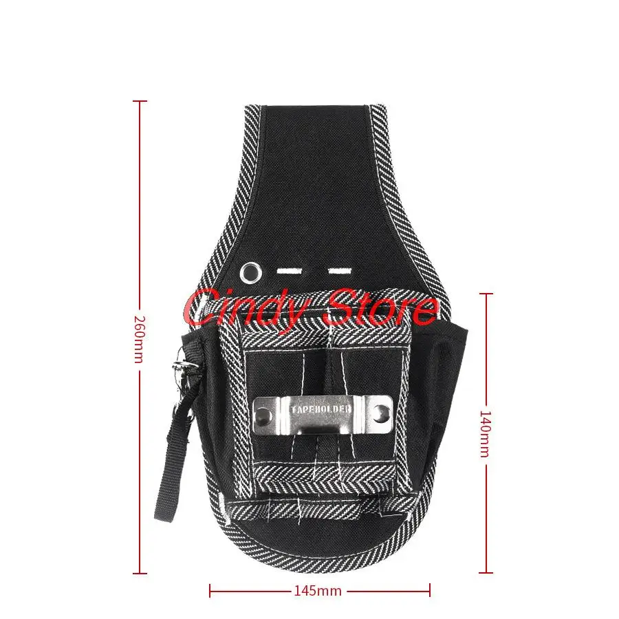 Multifunction Oxford Cloth Toolkit Electrician Instrument Hardware Storage Pouch DIY Waist Belt Tool Bag