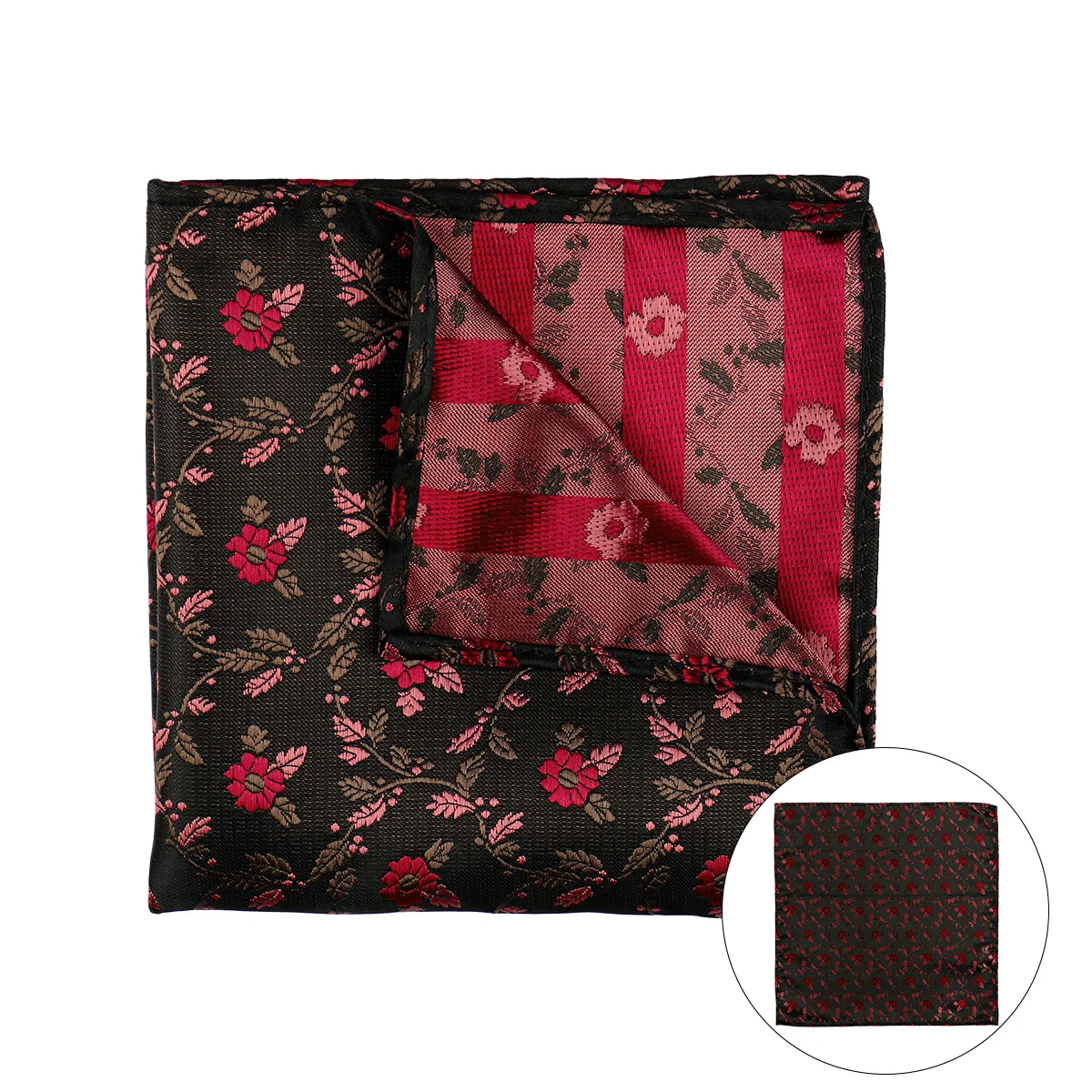 Elegant Men Handkerchief Suit Pocket Square Luxury Paisley Stripe New Design Wedding Banquet Business Formal Party Accessories