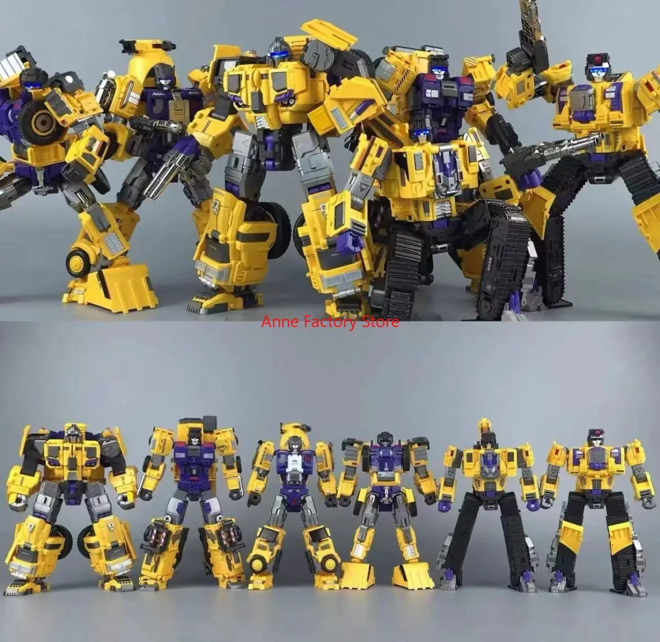 

В НАЛИЧИИ: Фигурка Mecha Invasion GIANT LEGION - Желтый Девастатор, Скрапер, Миксмастер, Хук, Скавенджер, Бонкрушер, Лонг Хол.
