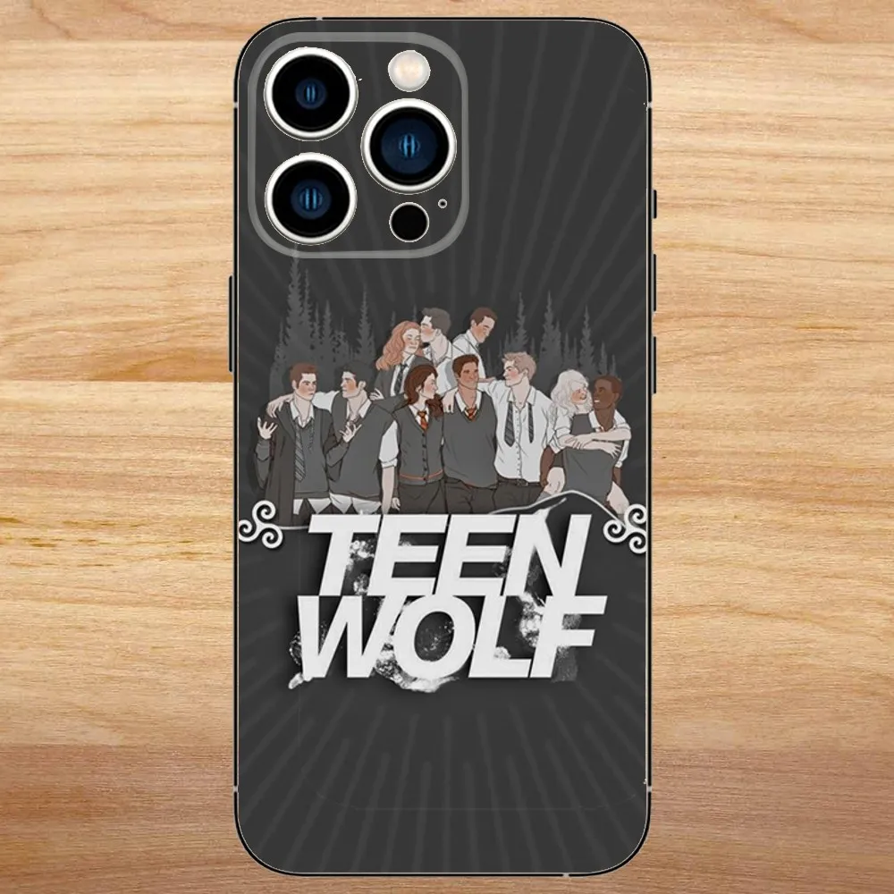 Teen Wolf Stiles Stilinski 24 Phone Case For iPhone15,14,13,12,11,Pro,Max,Plus,Mini,X,XS,XR,8,7,6,S,Plus,SE Soft Black Case