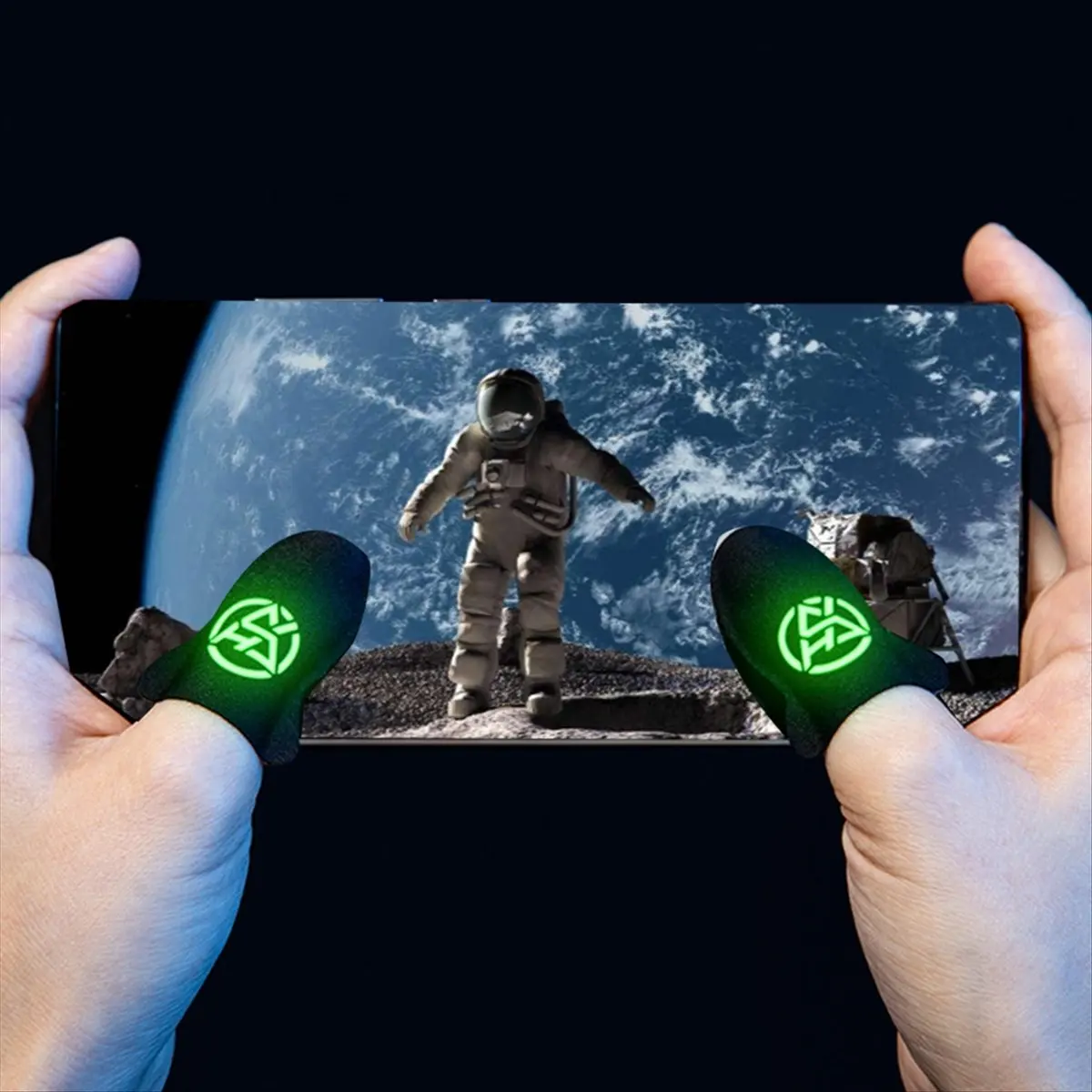2026 Trend 20Pcs Mobile Gaming Finger Sleeves for Anti-Slip Breathable Thumb Protectors Gamer Finger Covers A