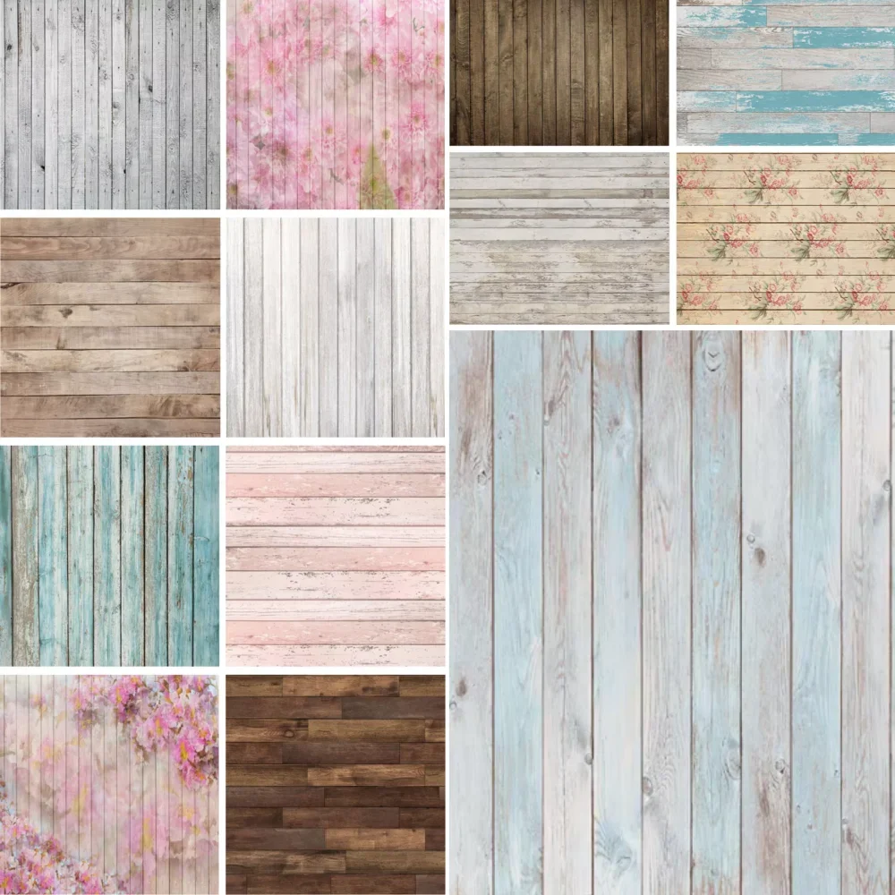 

Mocsicka Wood Photography Backdrop Wooden Photo Studio Background Product Photoshoot Wallpapers Communion Birthday Decorations