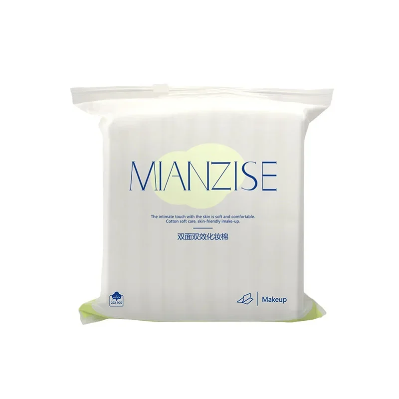 1/2packDouble-Sided Dual-Effect Makeup Cotton Pads | Soft & Lint-Free for Makeup Removal & Toner Application