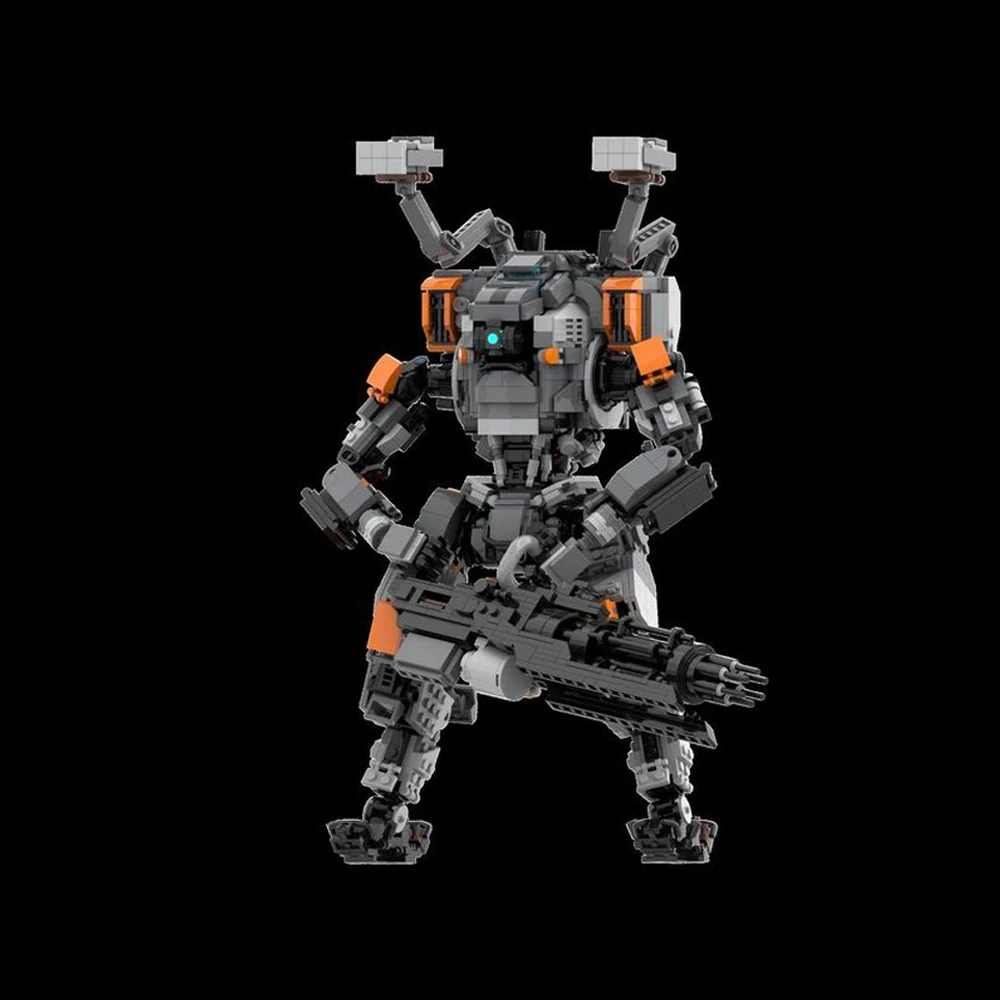 Gobricks Game Titanfalled 2 BT-7274 Vanguards-Class Titan Building Blocks Idea FS-1041 Expert Mecha Robot Expert Bricks Toys