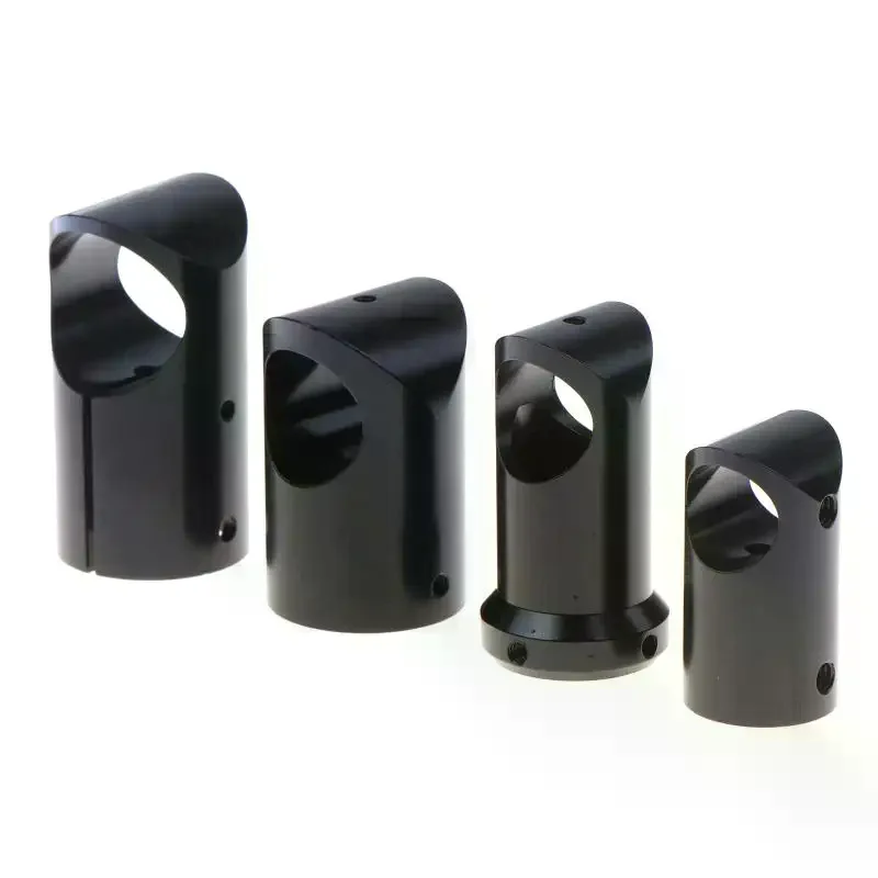 CNC Aluminum Alloy Landing Gear Tee Tripod 12-20mm Carbon Fiber Tube Connector for Agriculture Drone UAV