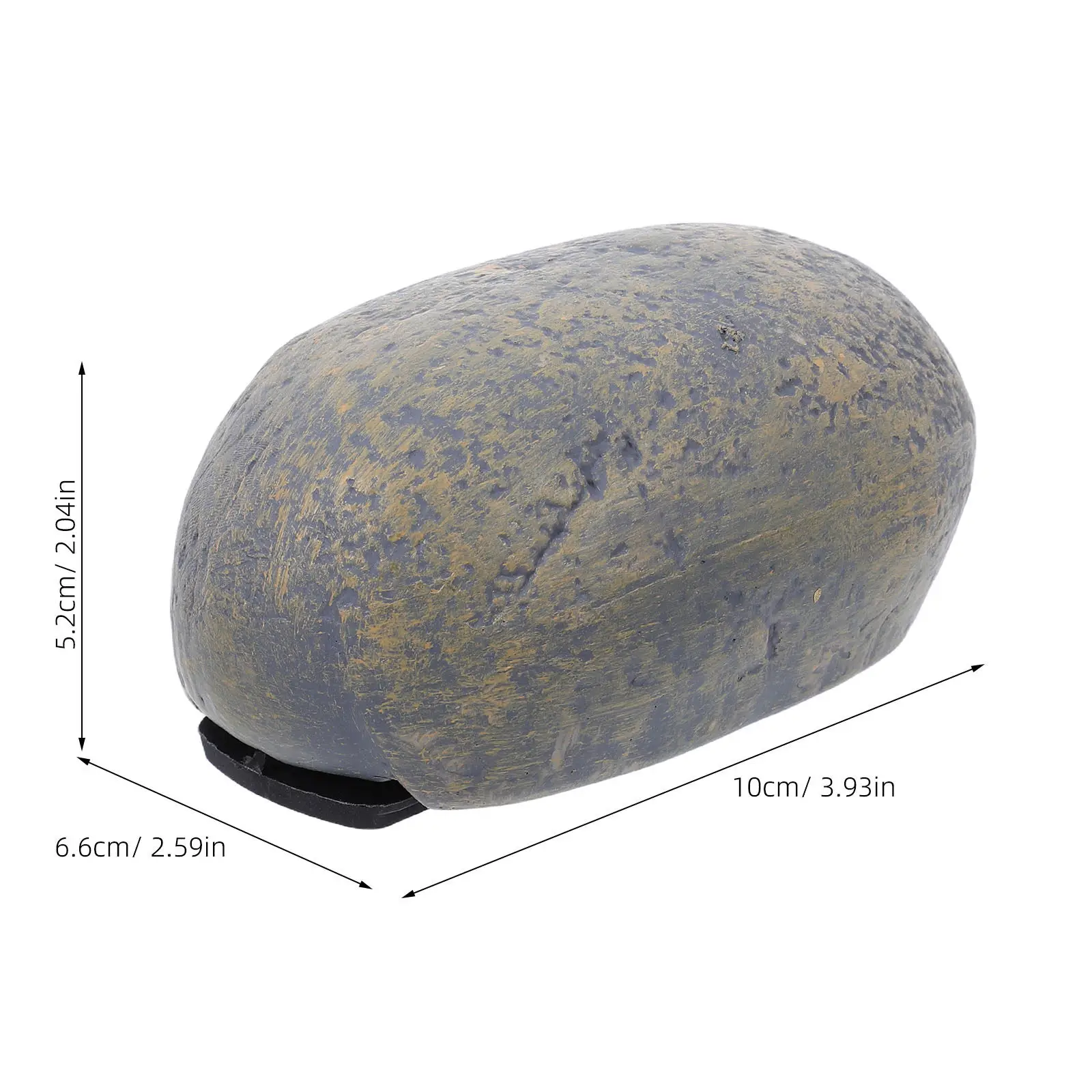 Outdoor Hide A Key Rock Decorative Fake Stone Key Hider Box For Garden Yard And Patio Resin Hidden Spare Lockbox For Courtyard