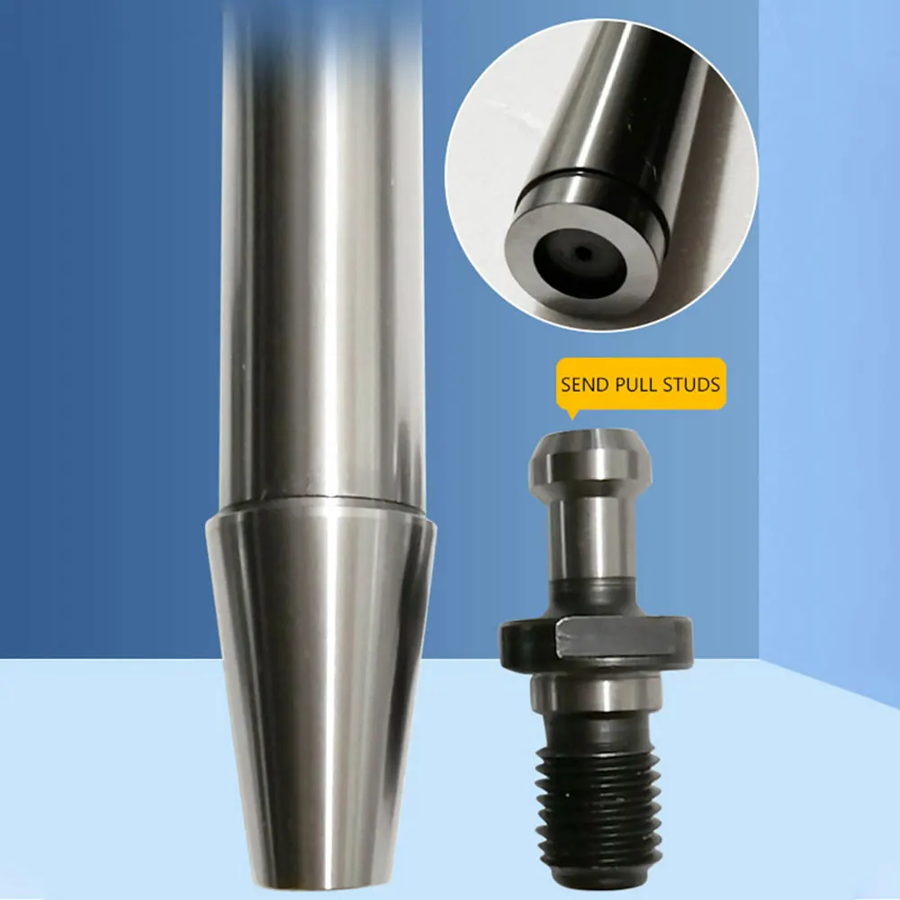 Varilla de detección de husillo BT30 BT40 0,002, varilla de prueba de precisión, mandril, máquina herramienta CNC, barra de inspección de husillo HSK100A