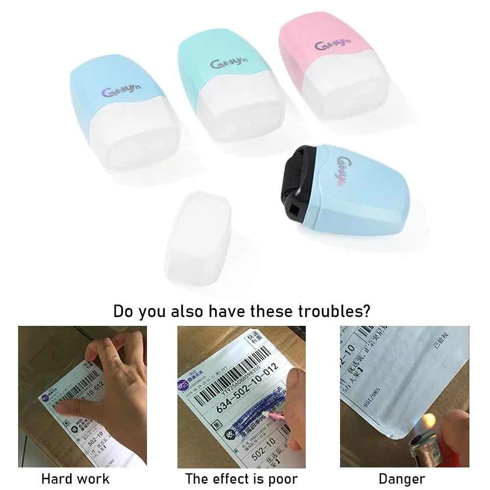 Mini Seal Privacy Protection Identity Cover Eliminator Roller Stamps Eliminators Erase Roller Guard Seal Information