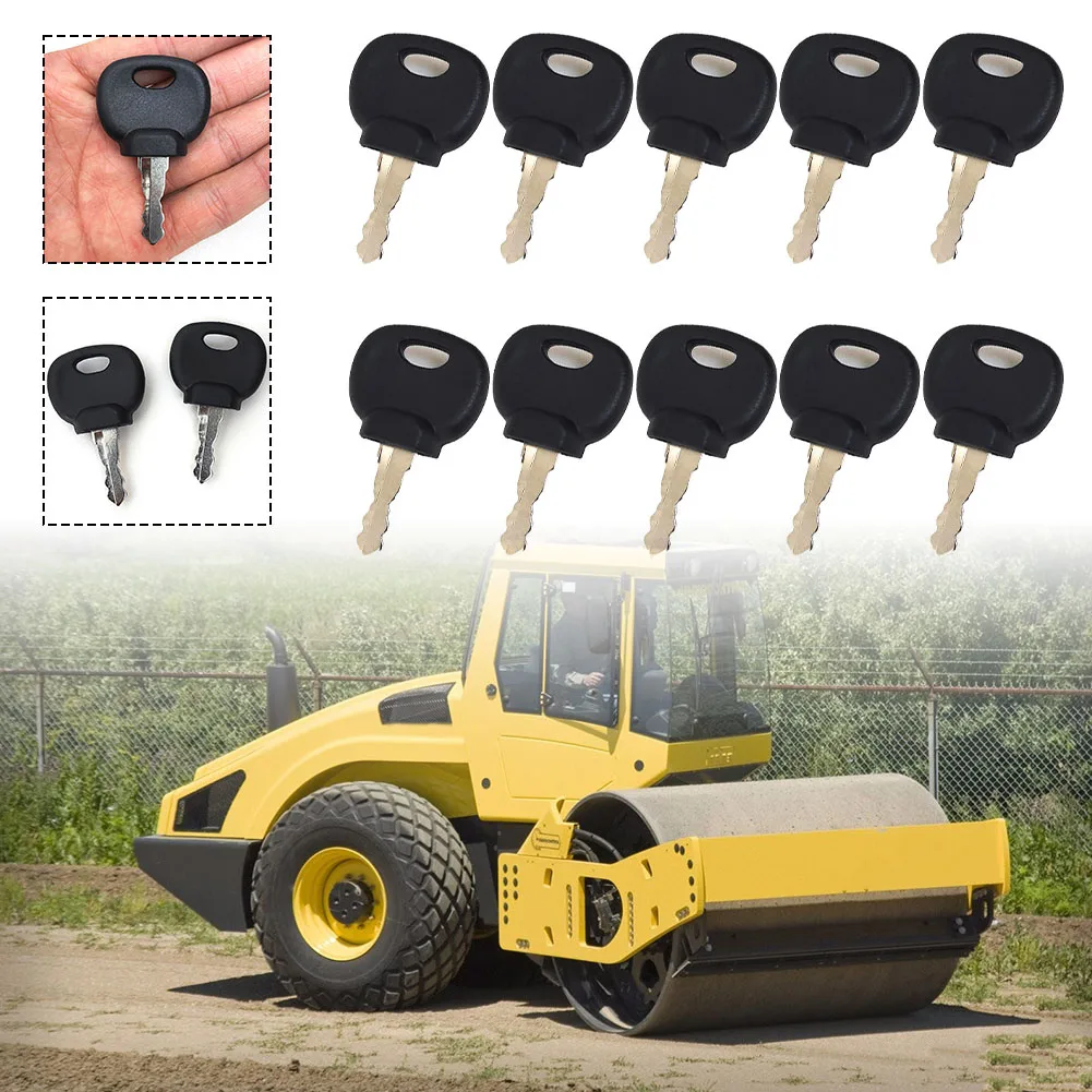 10Pcs Construction Machinery Keys 14603 14607 For BOBCAT For BOMAG Construction Machinery Keys Car Accessories