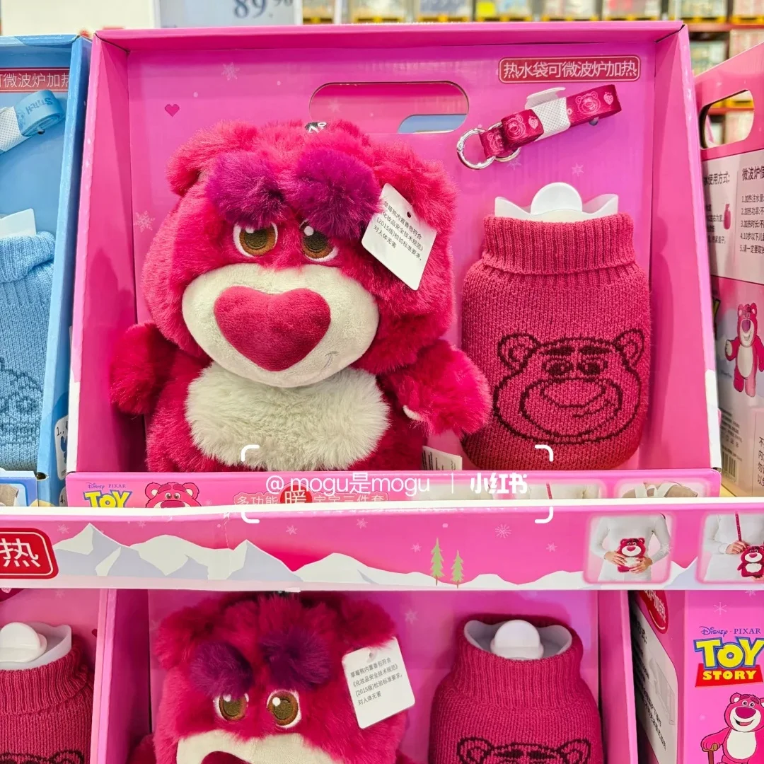 

In Stock Genuine Disney Stitch Anime Peripherylotso Lucifer Cat Winter Extra Large Plush Hot Water Bottle Home Gifts Cute