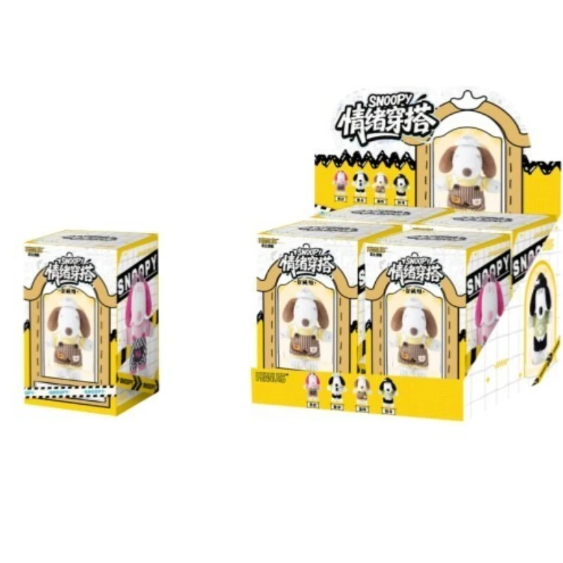 

Плюшевая игрушка-сюрприз Hot Youmai Snoopy в эмоциональном наряде, коллекционная фигурка в стиле кавай, милый мультяшный персонаж, идеальный подарок на день рождения, кукла