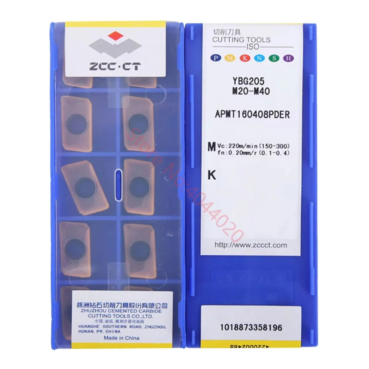 ZCC.CT APMT1135PDR,APMT160408PDER,YBG205,YBG202 Carbide Insert BAP300.BAP400 Inserts APMT