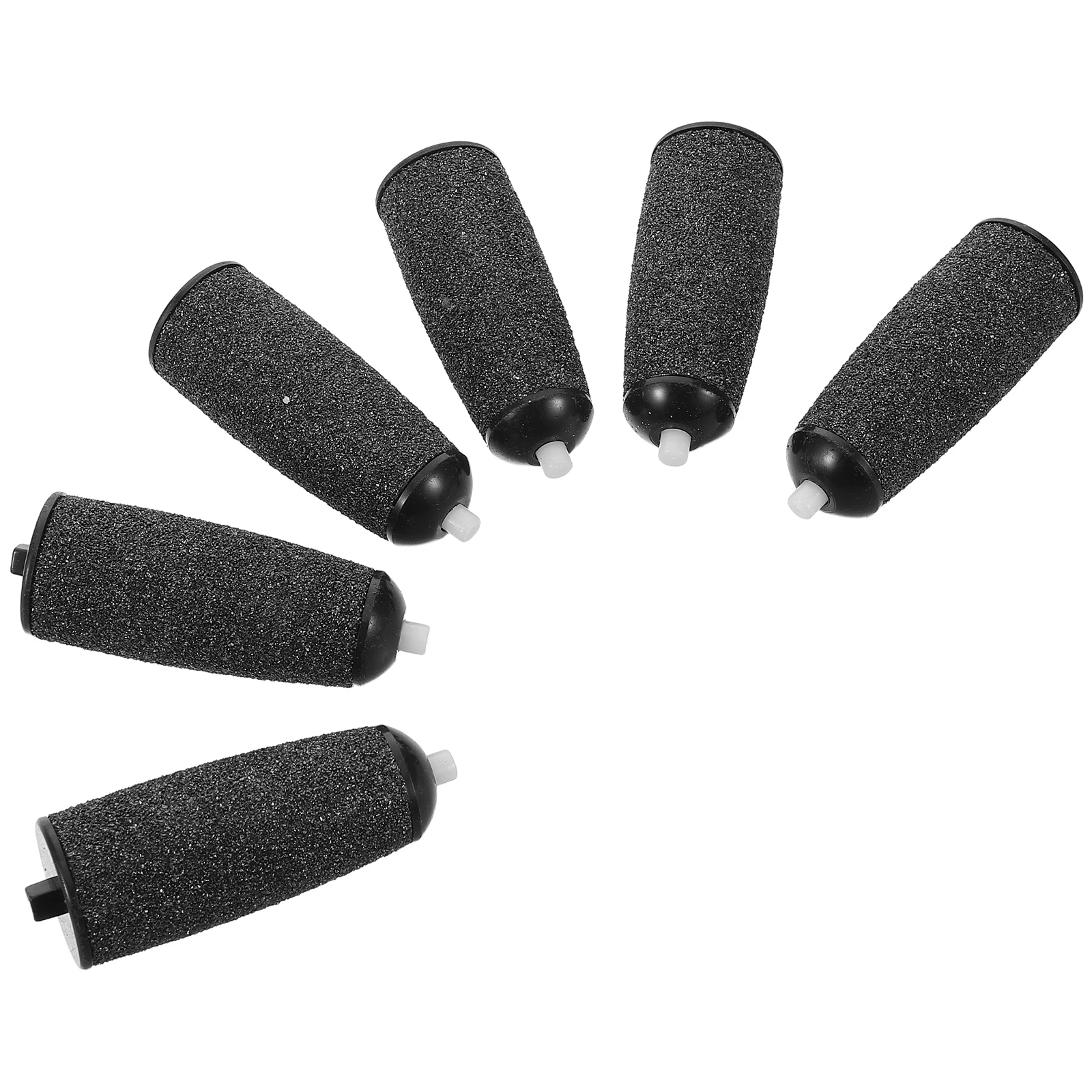 

6 PCS Electric Foot Grinder Accessories Tool Parts File Replacement Heads Rollers Feet Collection Bundle