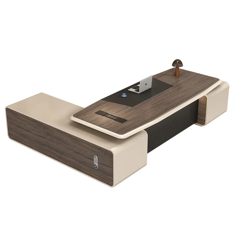 

Boss table simple modern president manager table high-end office table and chair combination office furniture