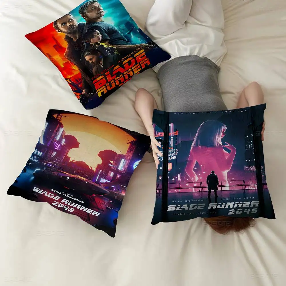 

Blade Runner 2049 Movie Film Cushion Cover Car Throw Pillow Case For Sofa Car Christmas Gift 40x40cm 45x45cm