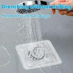 Strong Adhesive Sewer Filter Mesh Disposable Bathroom Sewer Entrance Blocking Net Kitchen Bath Water Mouth Hair Trap Net