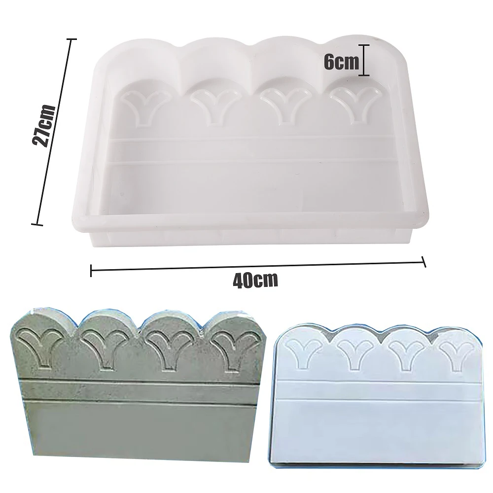oem Home Garden Floor Road DIY Plastic Decorative Openwork Wall Mold Cement Hollow Brick Path Injection mold Reusable