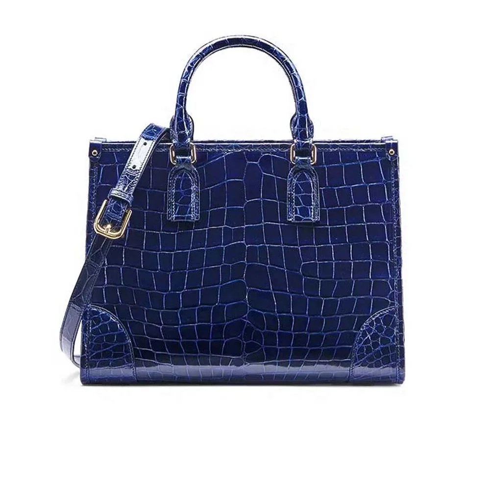 gete Highlights  crocodile Women bag 2023 New style female handbag Large capacity bag Women handbag