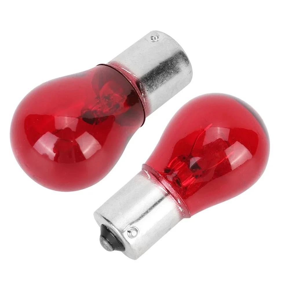 2pcs 1156 BA15S Halogen Bulbs - Turn Signal, Brake & Reverse Light Bulbs | Direct Replacement, High Compatibility