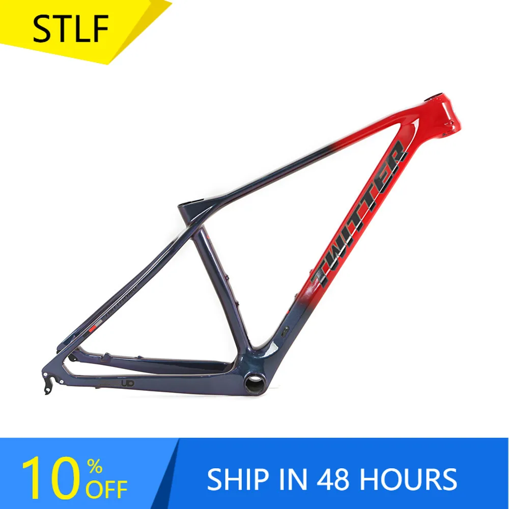 

STLF Manufacturer Brand Light Holographic Carbon Fiber 29er Mtb Mountain Bicycle Frame for Sale