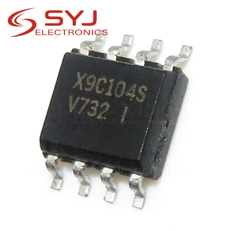 5pcs/lot X9C104SI X9C104S X9C104SZI Digital potentiometer X9C104 IC SOP-8 In Stock