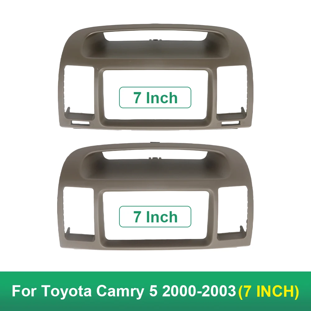 

7 Inch Car Radio Panel for Toyota Camry 5 2000-2003 Stereo Frame for Mounting Palyer Car Panel 2 Din Frame