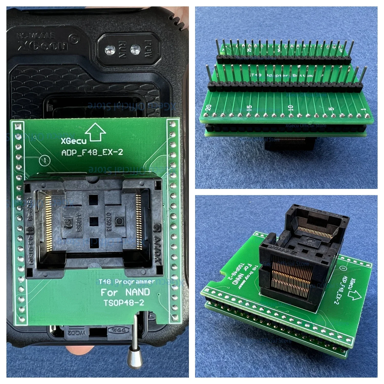 Programador USB V12.66 XGecu TL866 - 3G T48, compatible con 34000 + IC SPI Flash NAND EEPROM MCU, reemplazo TL866A TL866CS + 25 piezas