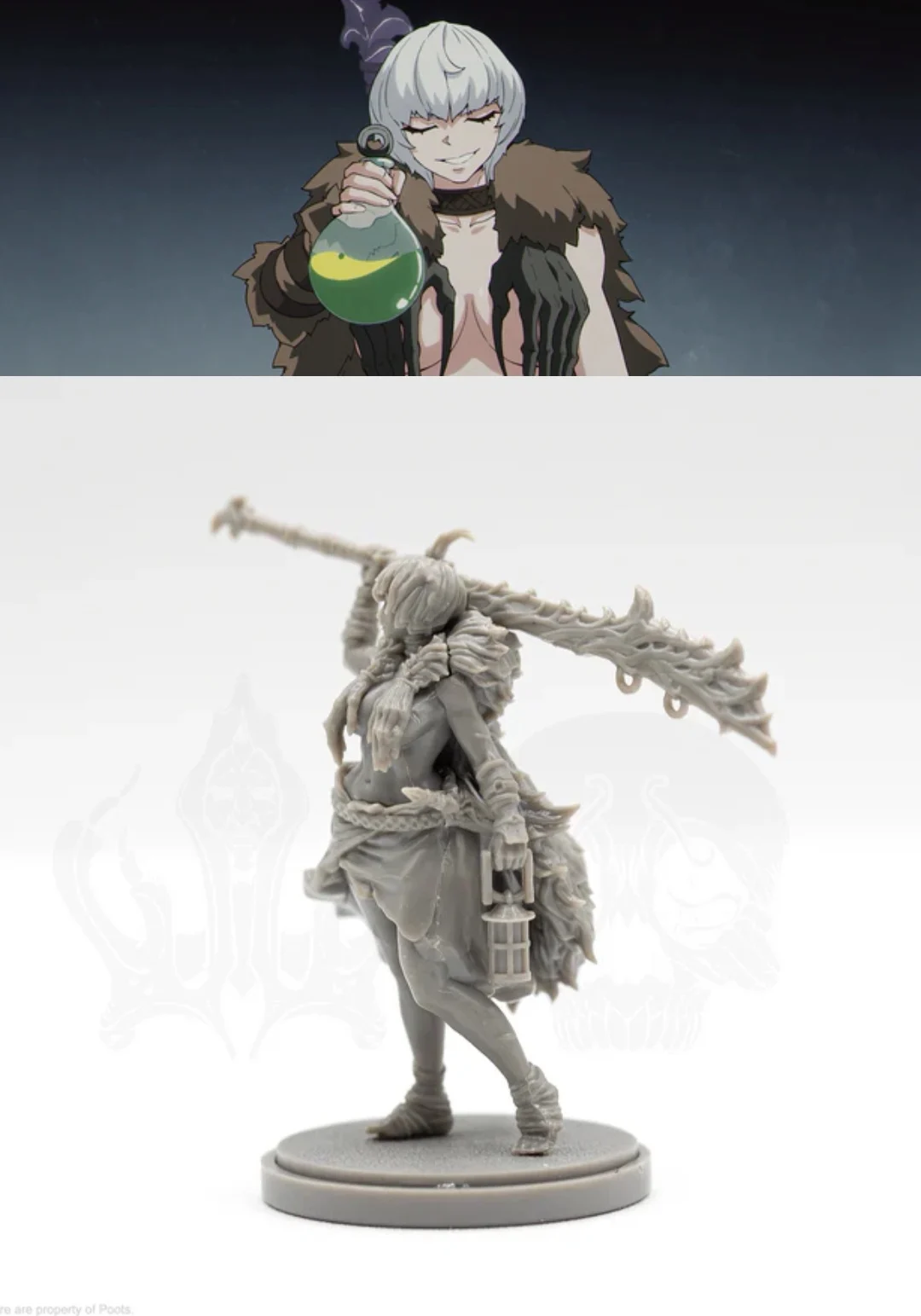 Model Kit Resin Kit Wargame 28570 Dead Kingdom Seed Pattern Survivor - Ingama