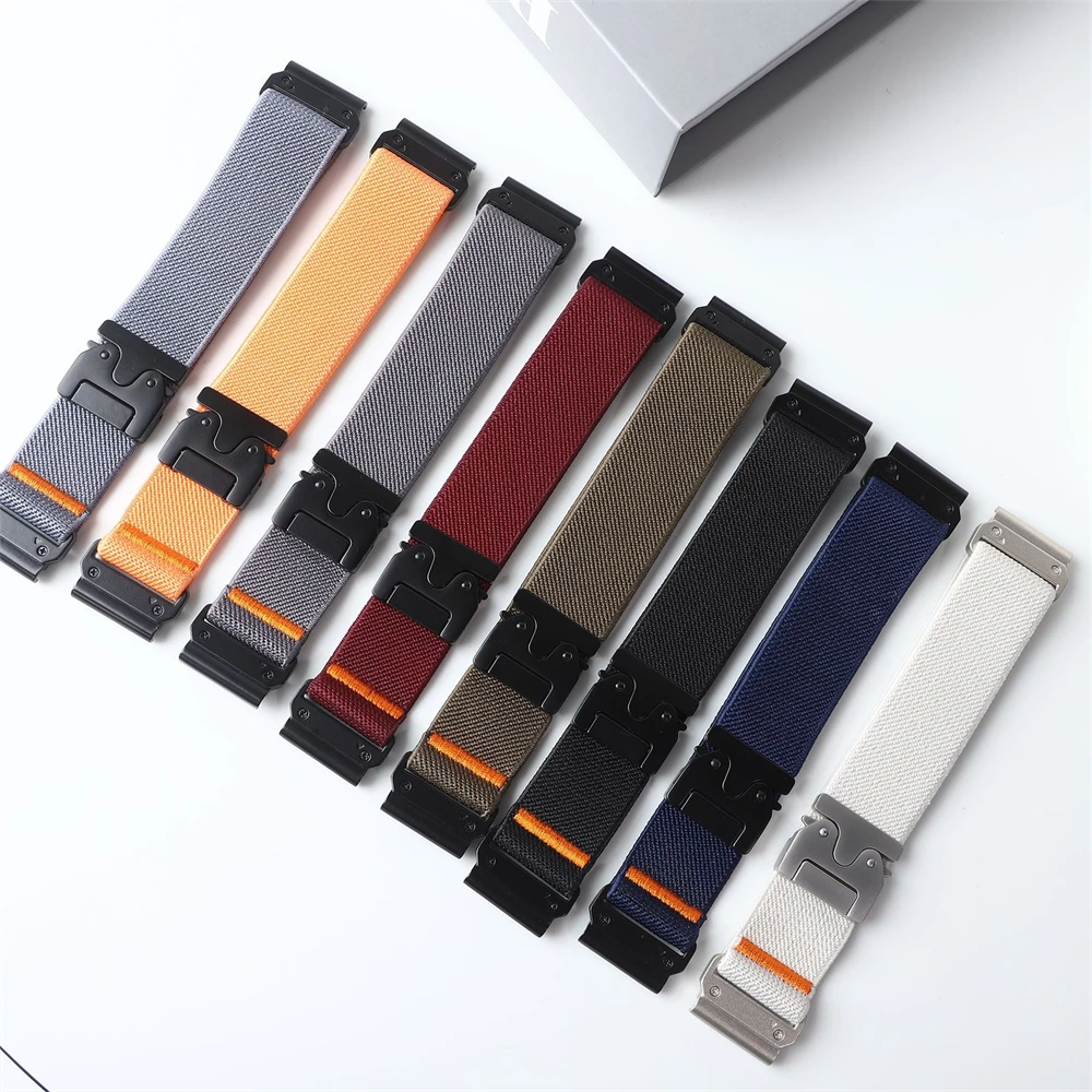 حزام 22 ملم لـ Garmin Forerunner 935 945 955 965 حزام ساعة رياضي متين سريع التحرير