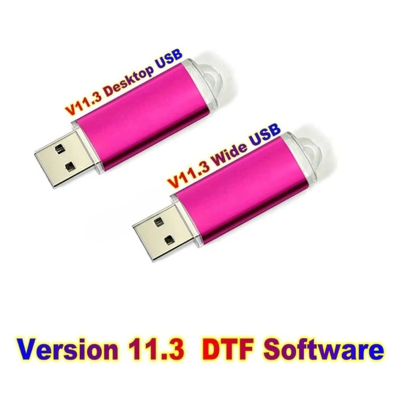 Dtf Printer DTF Rip Software V11.3 Wide Format Desktop Dtf Printer Printing Cloth Tshirt Rip Dongle Usb Key Program Kit 11.3 Rip