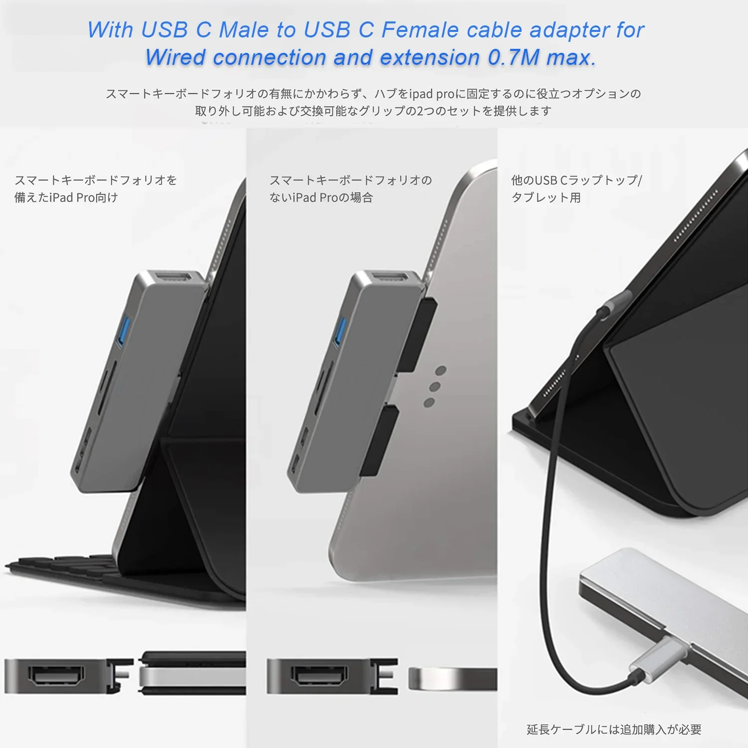 Imagem -05 - Usb c Hub para Ipad Adaptador de Hub Dedicado Áudio Extra de 35 mm em tipo c 100w pd Hdmi 4k Usb 3.0 Ipad Pro 2023 2023 2023 129 11in