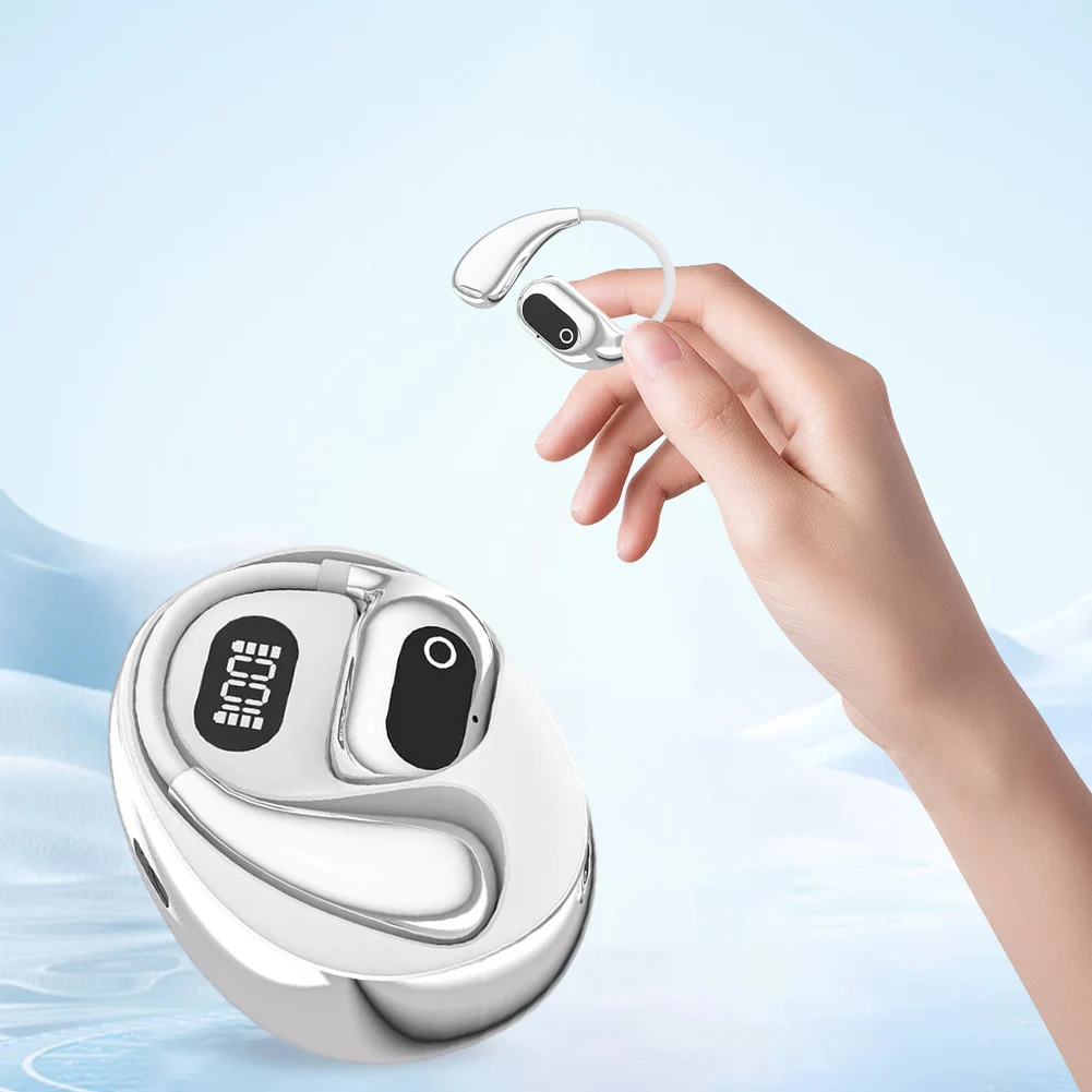 AI Language Translation Earbuds 138 Languages Bluetooth-Compatible 5.3 Translator Device Open Air Traductor for Business Travel