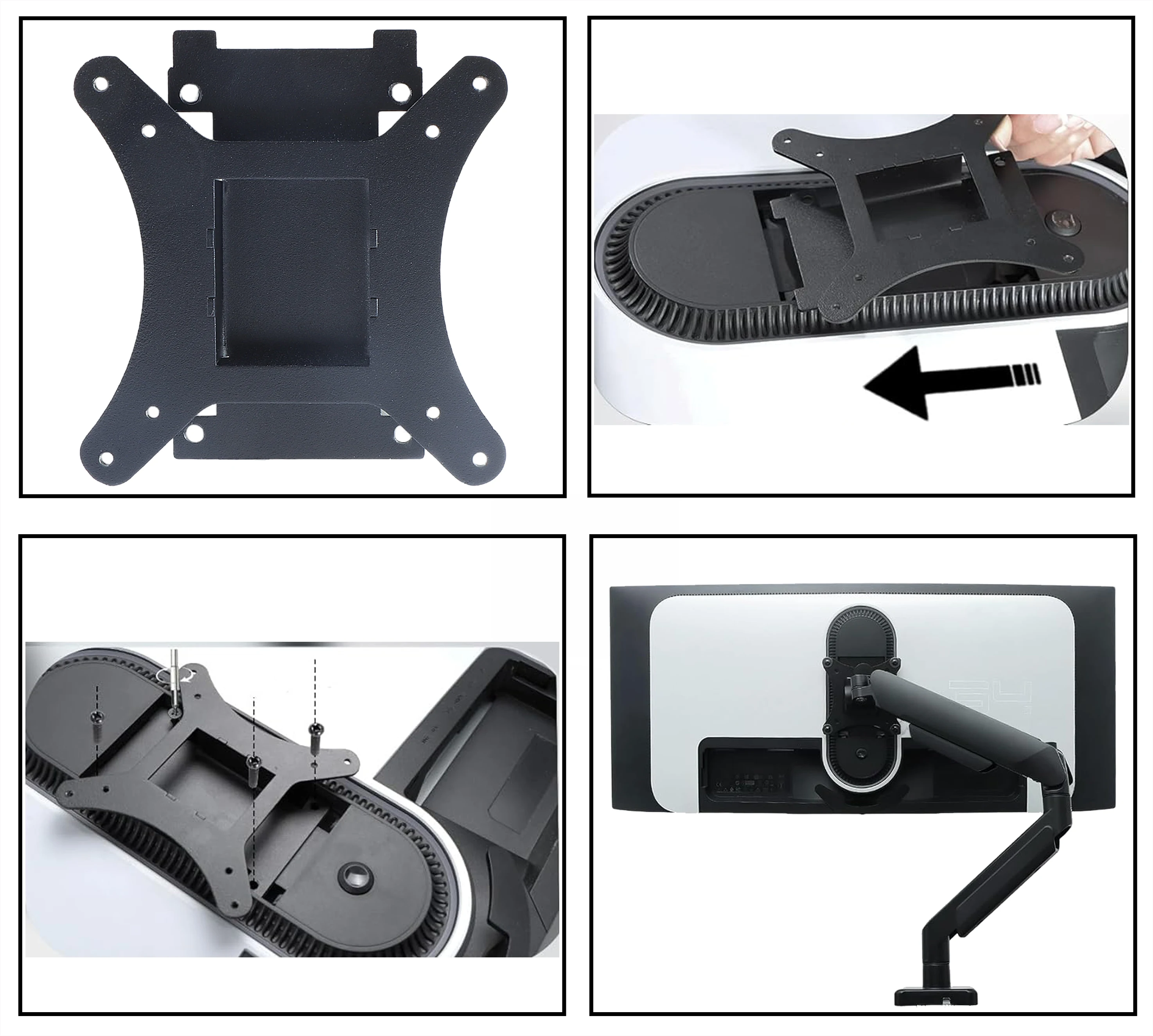 VESA Wall Mount Adapter for De - Desk Setup Monitor Arm recension och pris