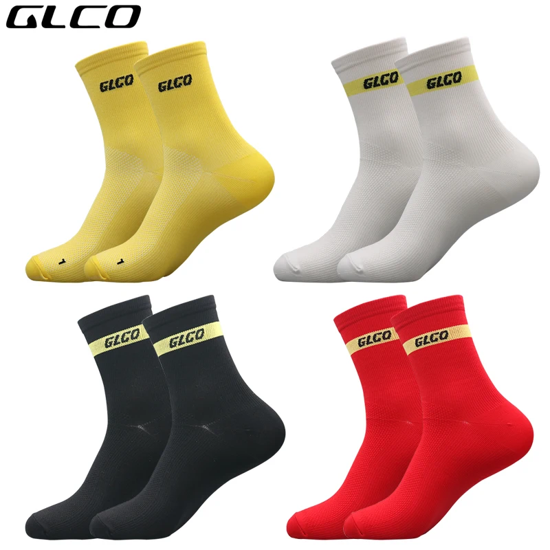 

1 pairs Men Cycling Socks High Compression Quality Road Bike Socks Men Women Durable Breathable Hiking Basketball Running Socks