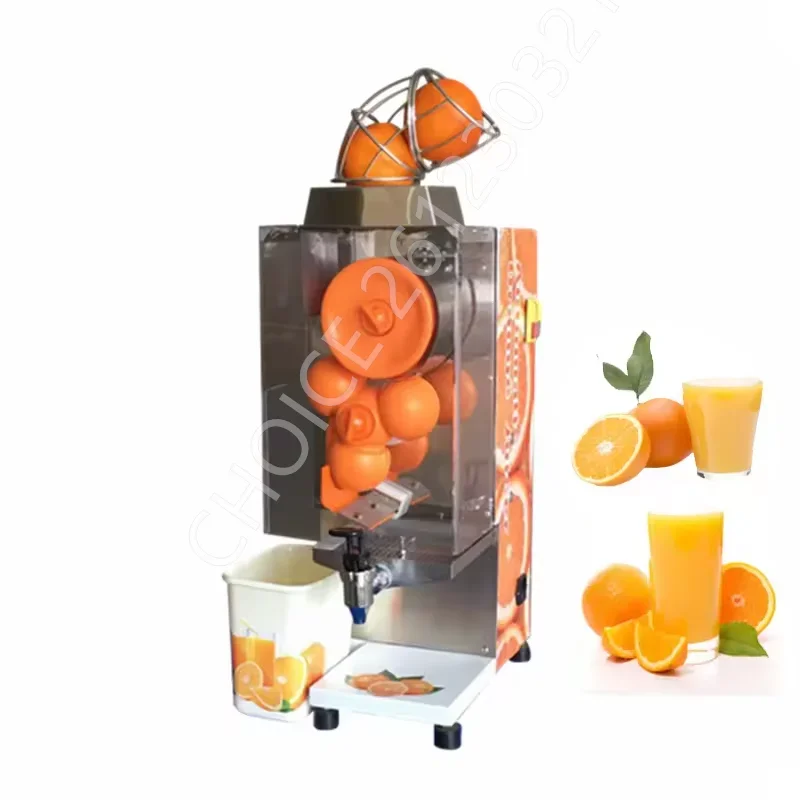 

Commercial Tabletop Electric Orange Squeezer Food-Grade Material Electric Orange Squeezing Juice Maker Cold Press Juicer Machine