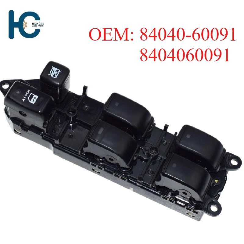 

84040-60091 8404060091 Window Switch Car Accessories For Toyota Land Cruiser 100 Lexus Lx470
