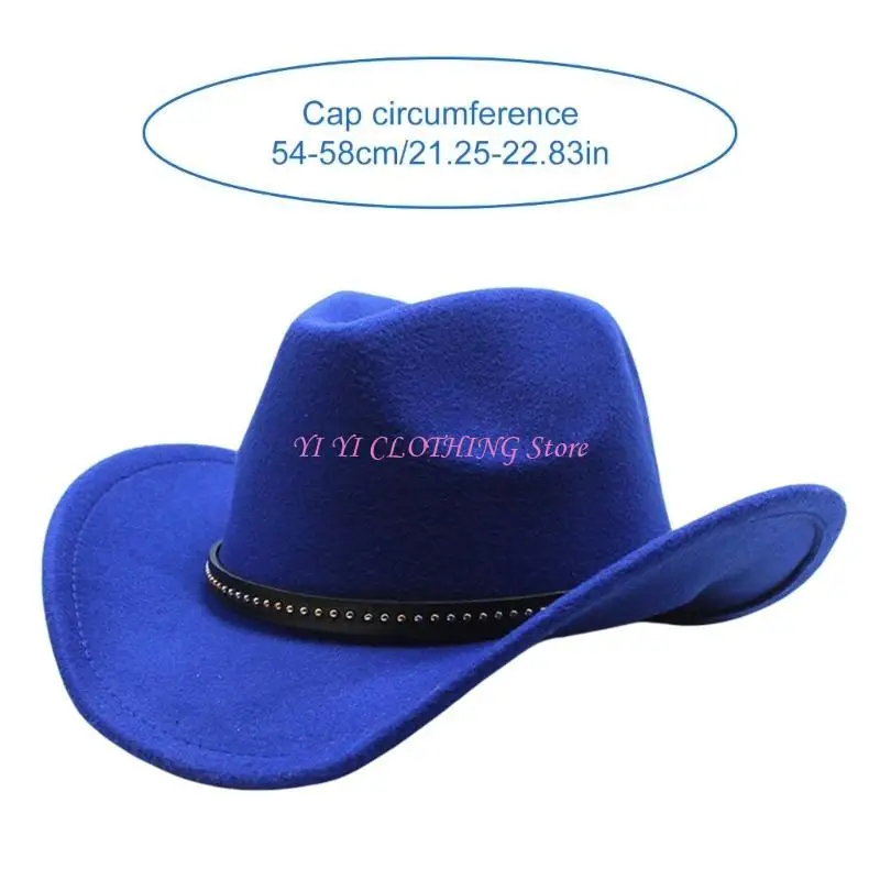 N5KF عتيقة Homburg Panama Hat Western Porkpie Hat Hat Cowboy Hats لتناول العشاء في الهواء الطلق في الهواء الطلق.