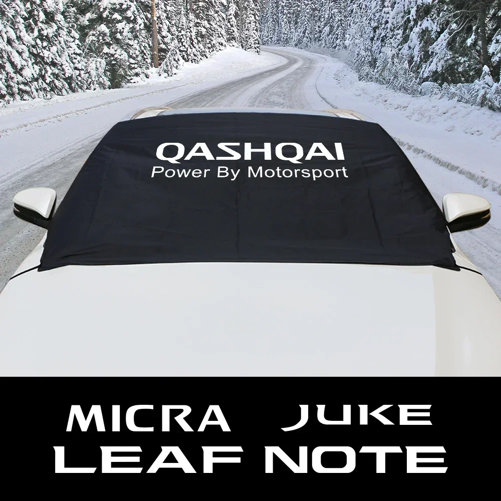 

Для Nissan Juke Leaf Micra Qashqai Maxima Murano Note патруль Rogue Sentra Sylphy автомобильное ветровое стекло снежные блоки крышки аксессуары
