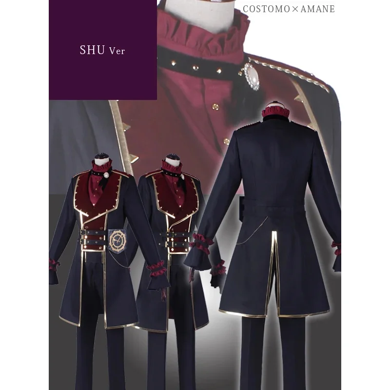 애니메이션! 앙상블 별 이츠키 슈 니토 나즈나 패션 우아한 유니폼 코스프레 의상 할로윈 역할 놀이 슈트