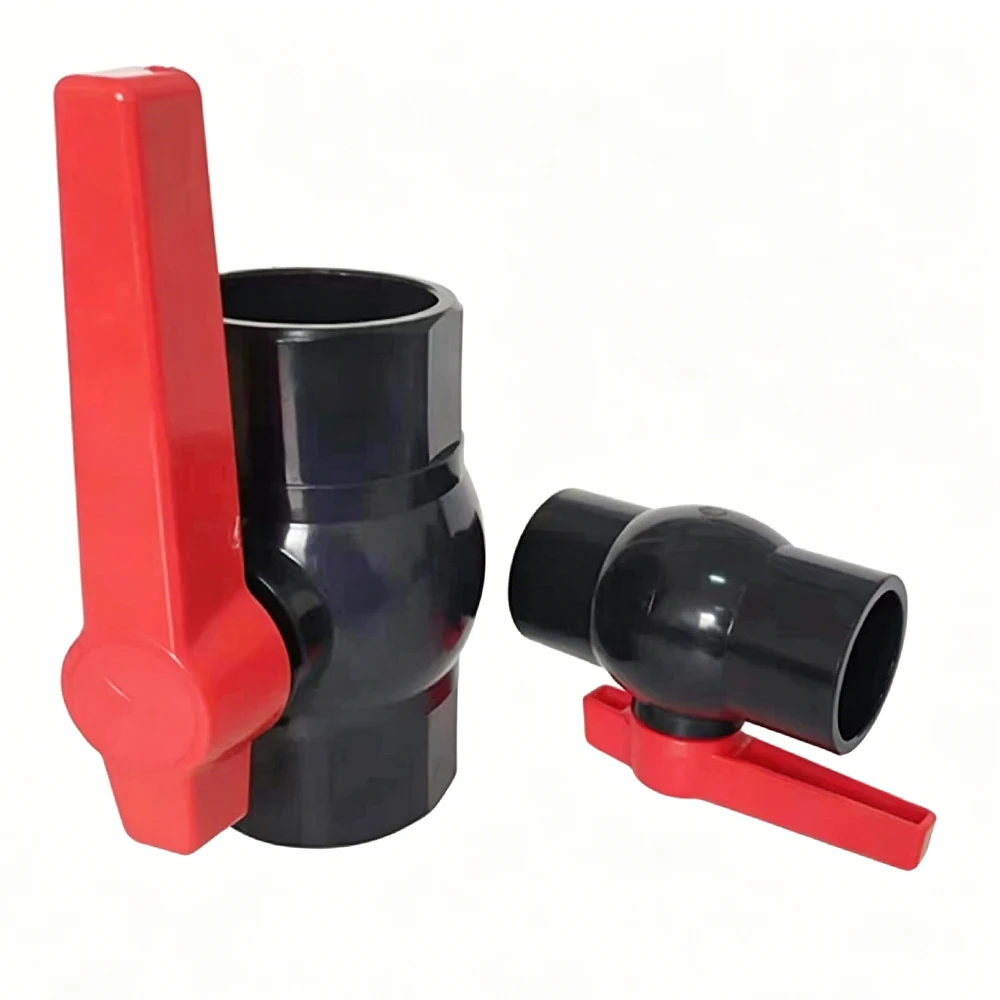 High Quality PVC Ball Valve for Garden Water Connectors 1/2/3/4 Inch Water Pipes
