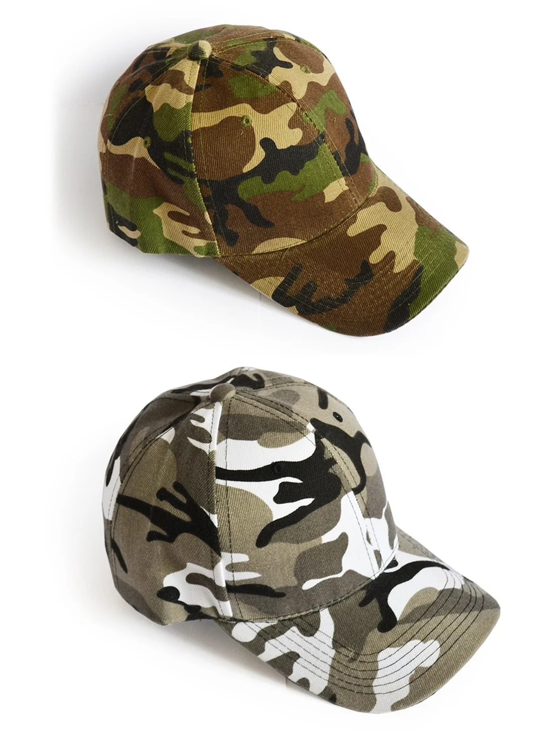 Mens Womens Camo Basebal Capl Casquette Camouflage Hats For Hunting Fishing Outdoor Actives