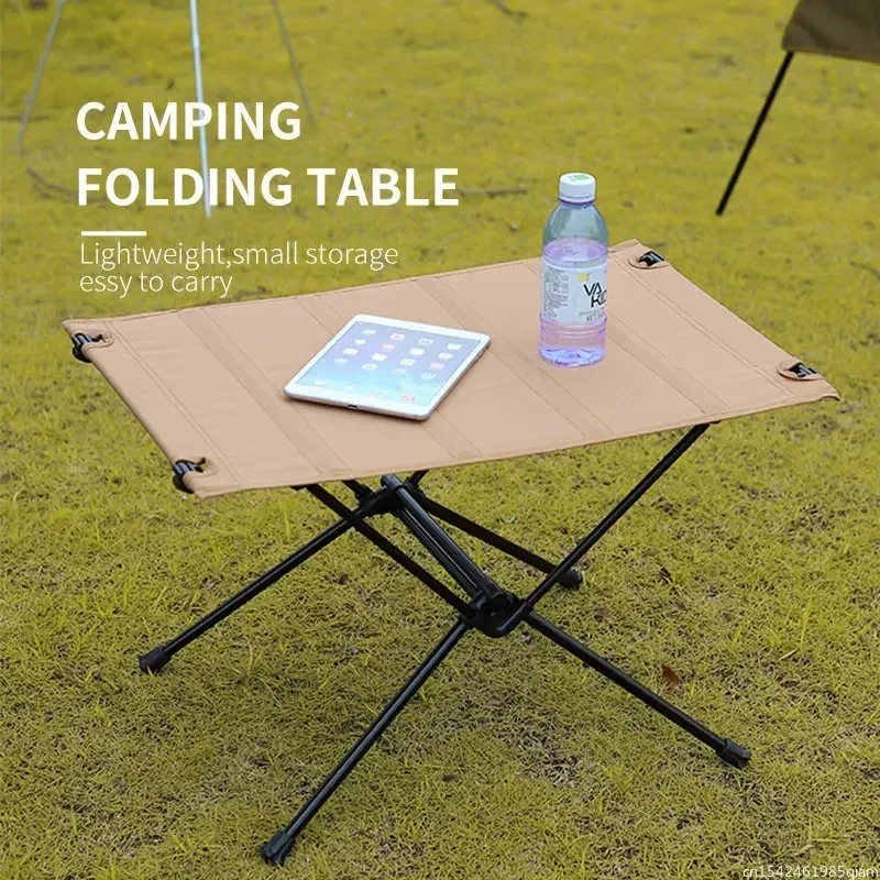 

Outdoor Aluminum Alloy Folding Table Portable Ultralight Storage Tourist Picnic Desk For Traveling Camping Furniture Equipment