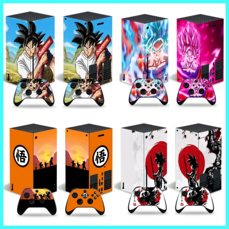 

Dragon Ball Xbox Series X Skin Stickers Cover For Xsx Consoles Controllers Protective Film Decoration Xbox Protective Film