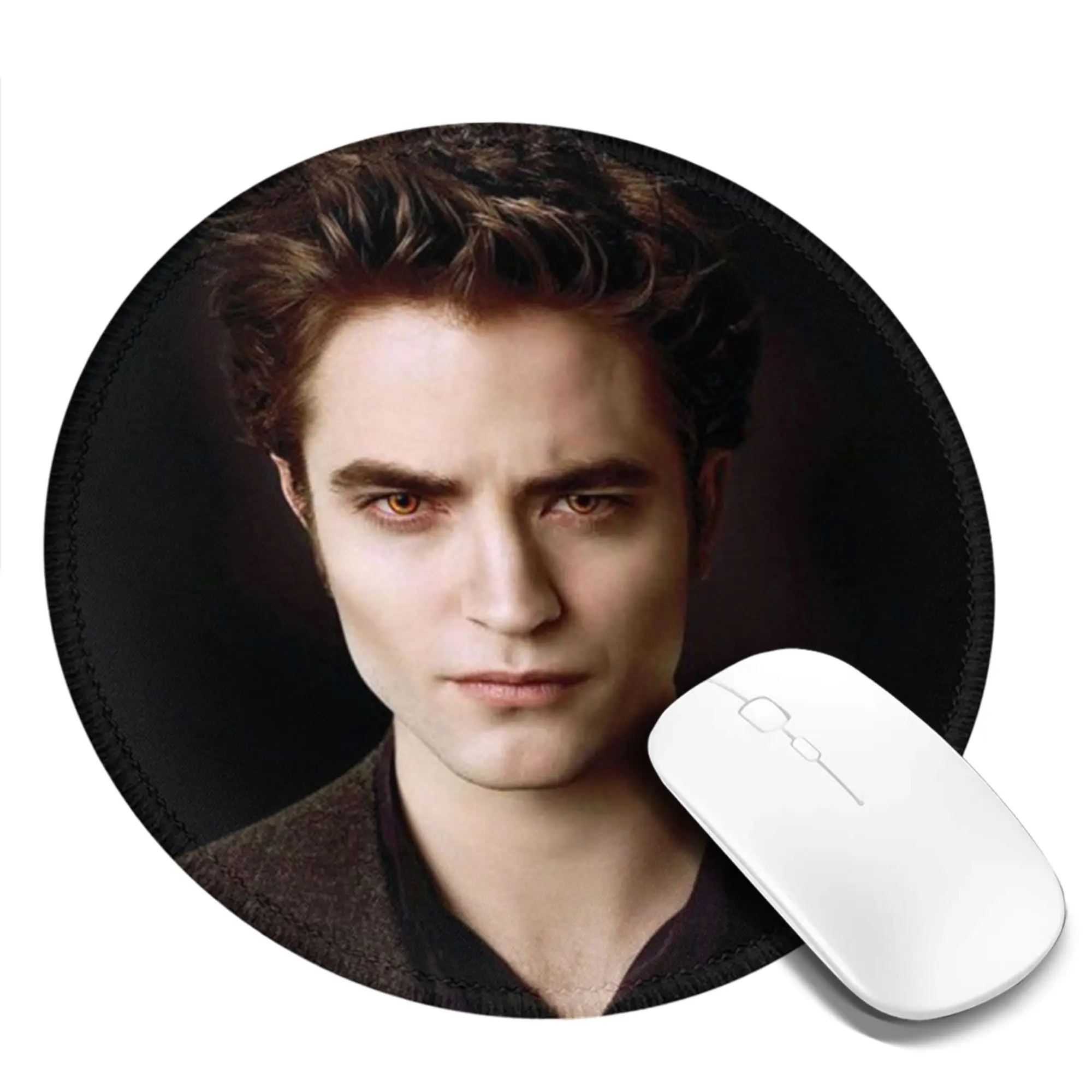The Twilight Saga Edward Cullen  Mouse Pad Computer Keyboard Mouse Mat Gaming PC Laptop Desk Mat Office Accessories Table Mats