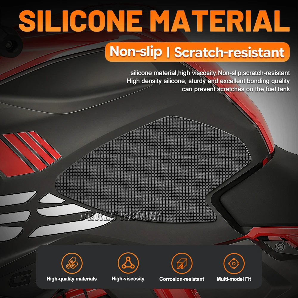 

Reinforced Edge Silicone Tank Protector for BMW G310 GS 2018-2025 Motorcycles