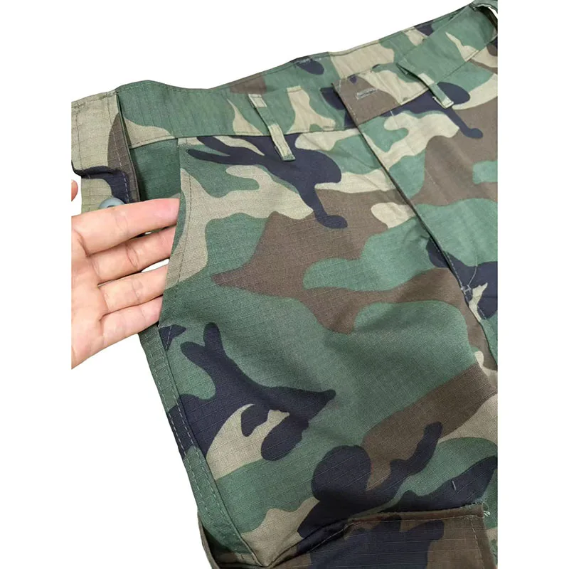 Deutschland Camouflage Dschungel Trainingsuniform ACU Feldanzug Flecktarn Dschungel Spot Set für Männer, Feldtraining Anzug Kampf ACU Set – Detail 33