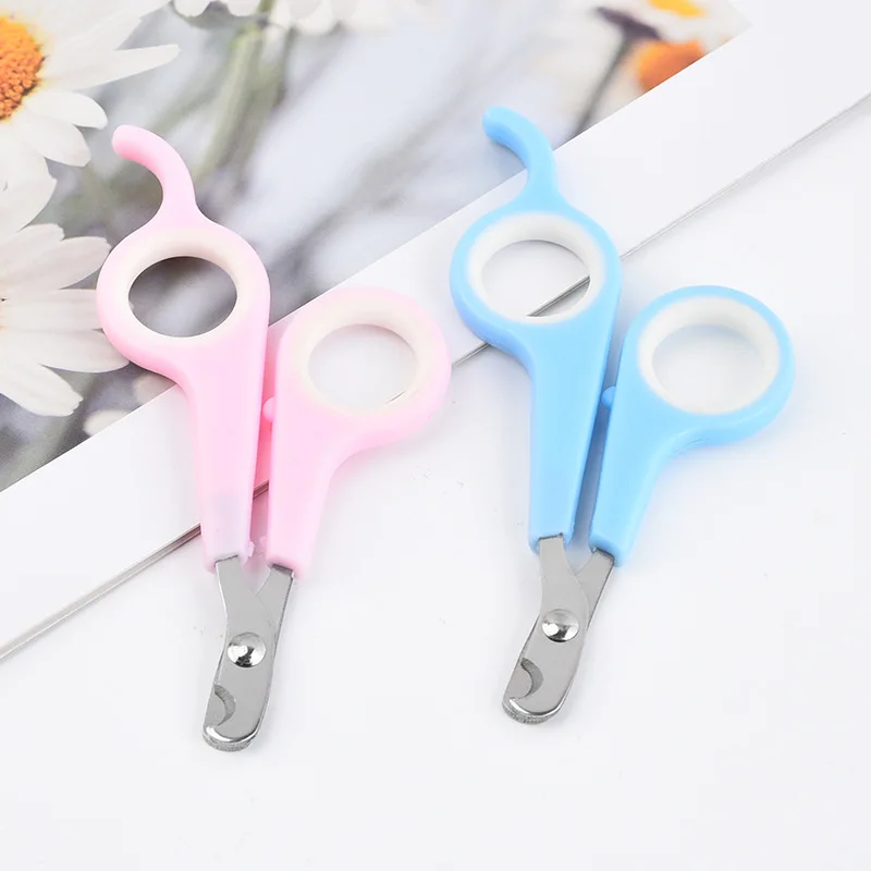 New Pet Nail Scissors Cat Nail Clippers Cat Scissors Home Portable Pet Nail Cutter Cat Grooming Products Accessories