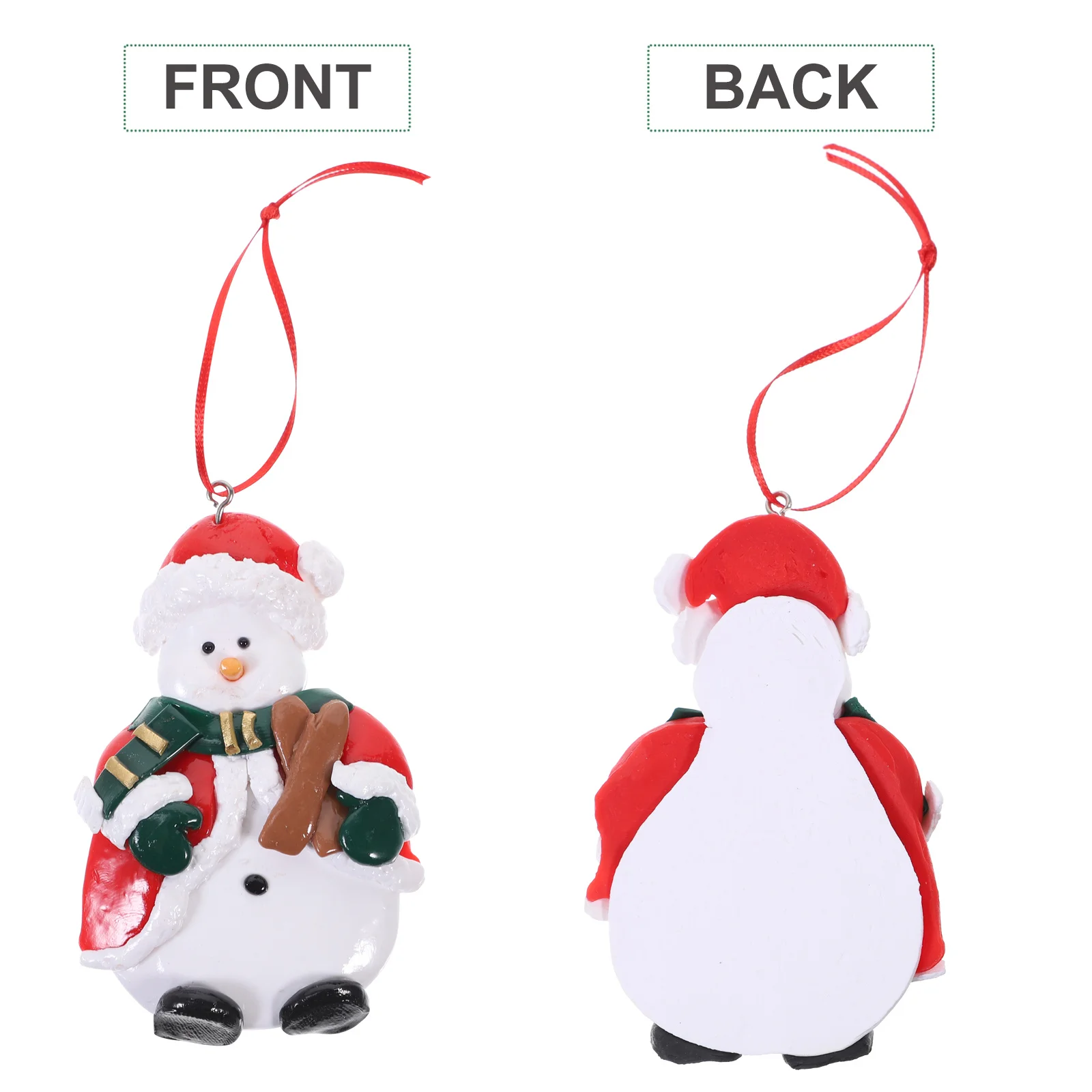 

4Pcs Christmas Pendants Lightweight Various Designs Living Room Dining Room Decor Christmas Tree Decoration