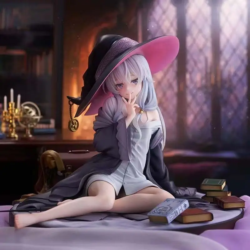 

Фигурка странствующей ведьмы Элейны в масштабе 1/6 - Версия в пижаме для отдыха. Коллекционная подвижная статуэтка аниме-персонажа: милая, сексуальная, красивая девушка, 24 см